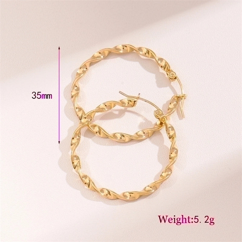 BOUCLES D'OREILLES - Spirale d'Or